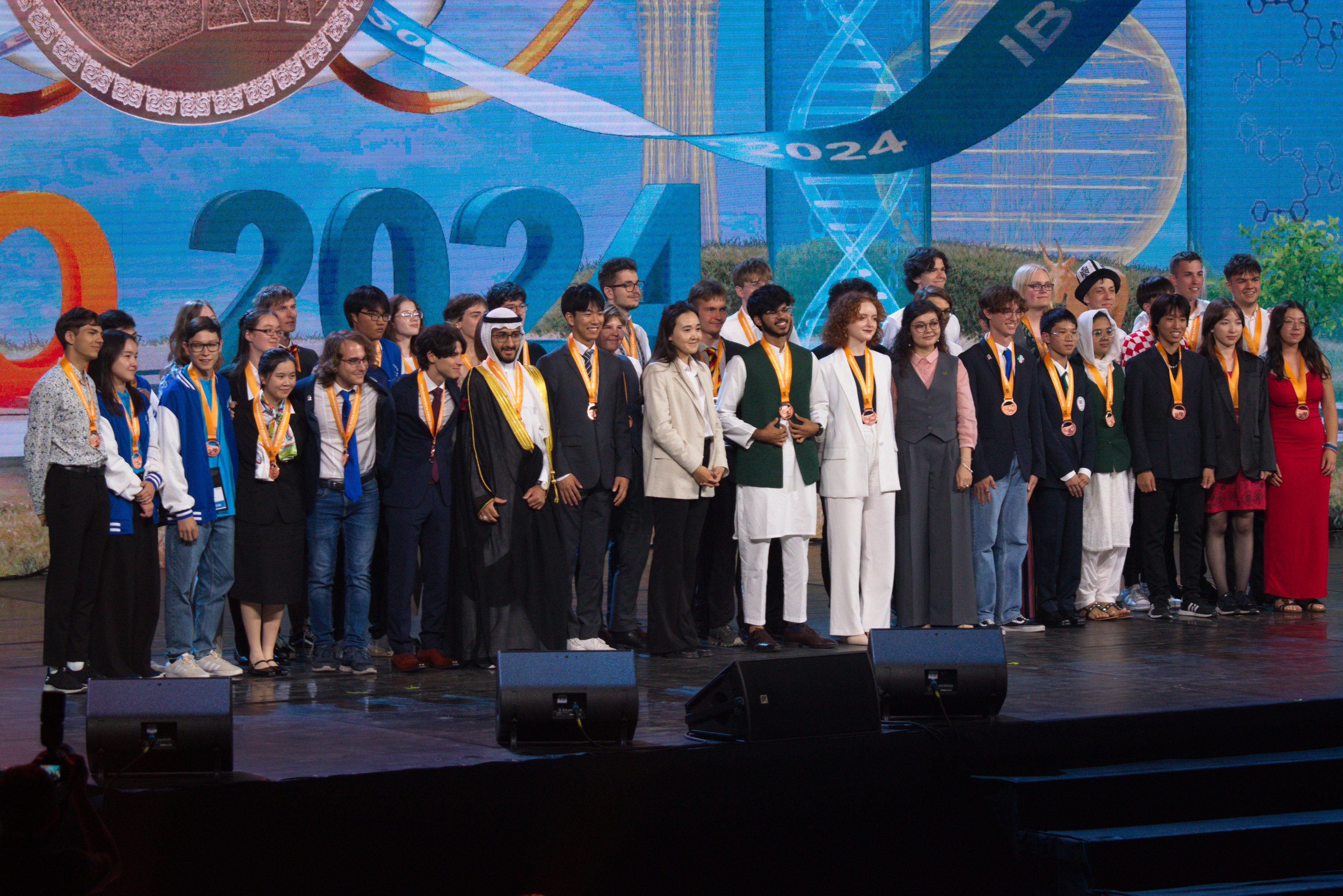Medal winners in IBO 2024